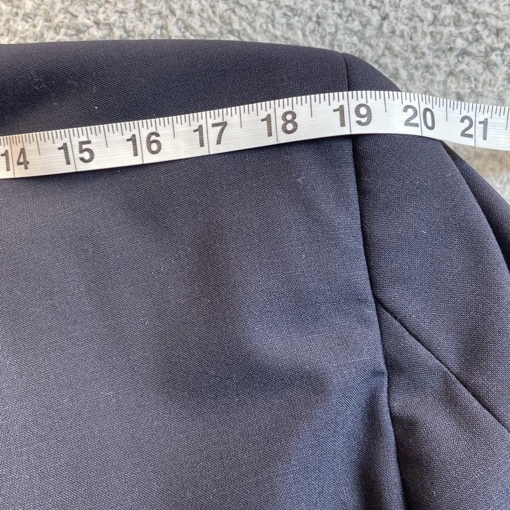 Brooks Brothers 346 Blazers Mens 38R Navy Blue Stretch Wool Blend Preppy Office - Picture 16 of 16